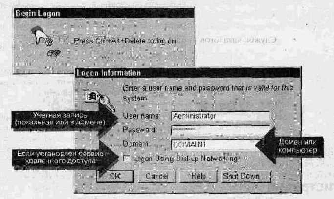 Регистрация в Windows NT